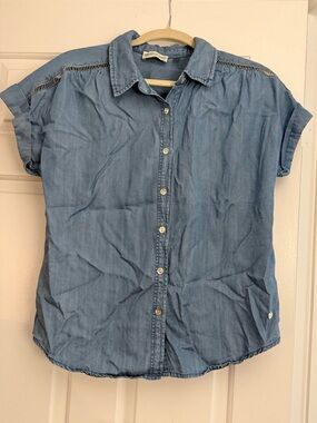 Point Zero Light Blue Denim Shirt